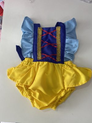 Romper temático Branca de neve