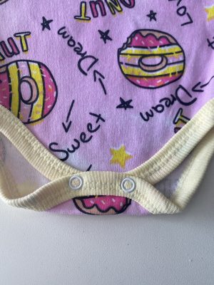 Body suedine estampado